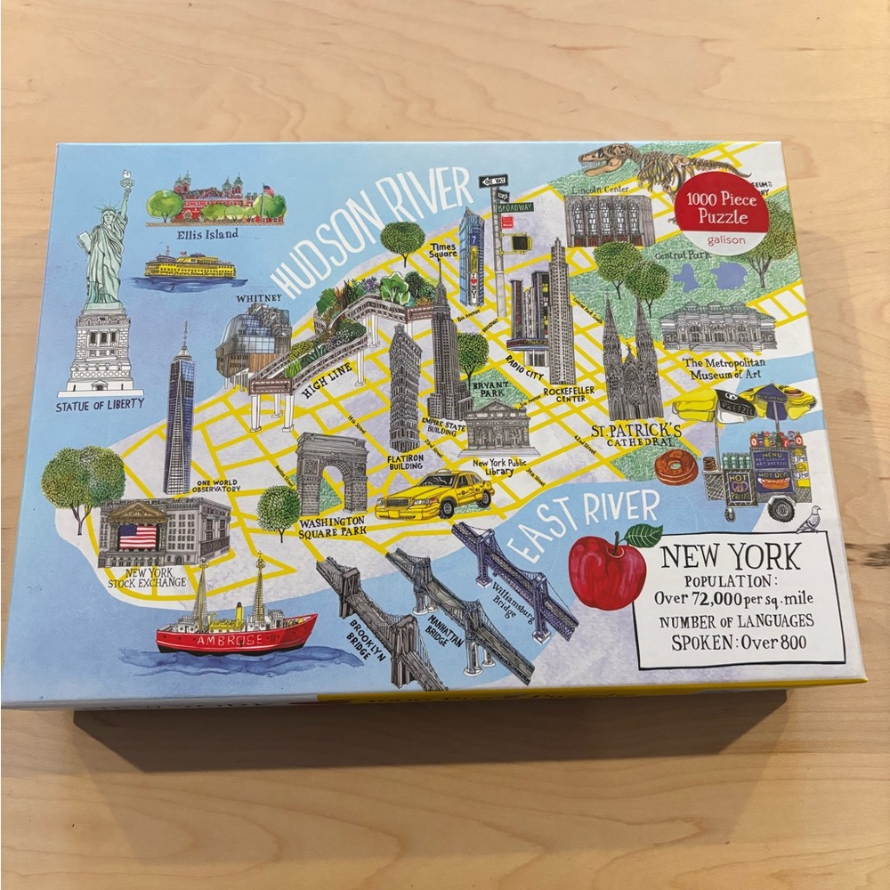 galison 1000 Piece Jigsaw Puzzle